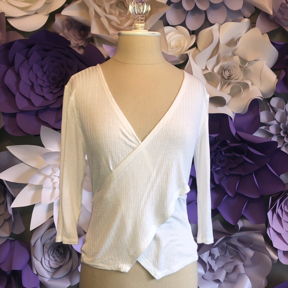 Creamy white top